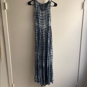 Anthropologie NEUW shibori tie-dye maxi dress